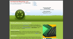 Desktop Screenshot of all-american-recycling.com